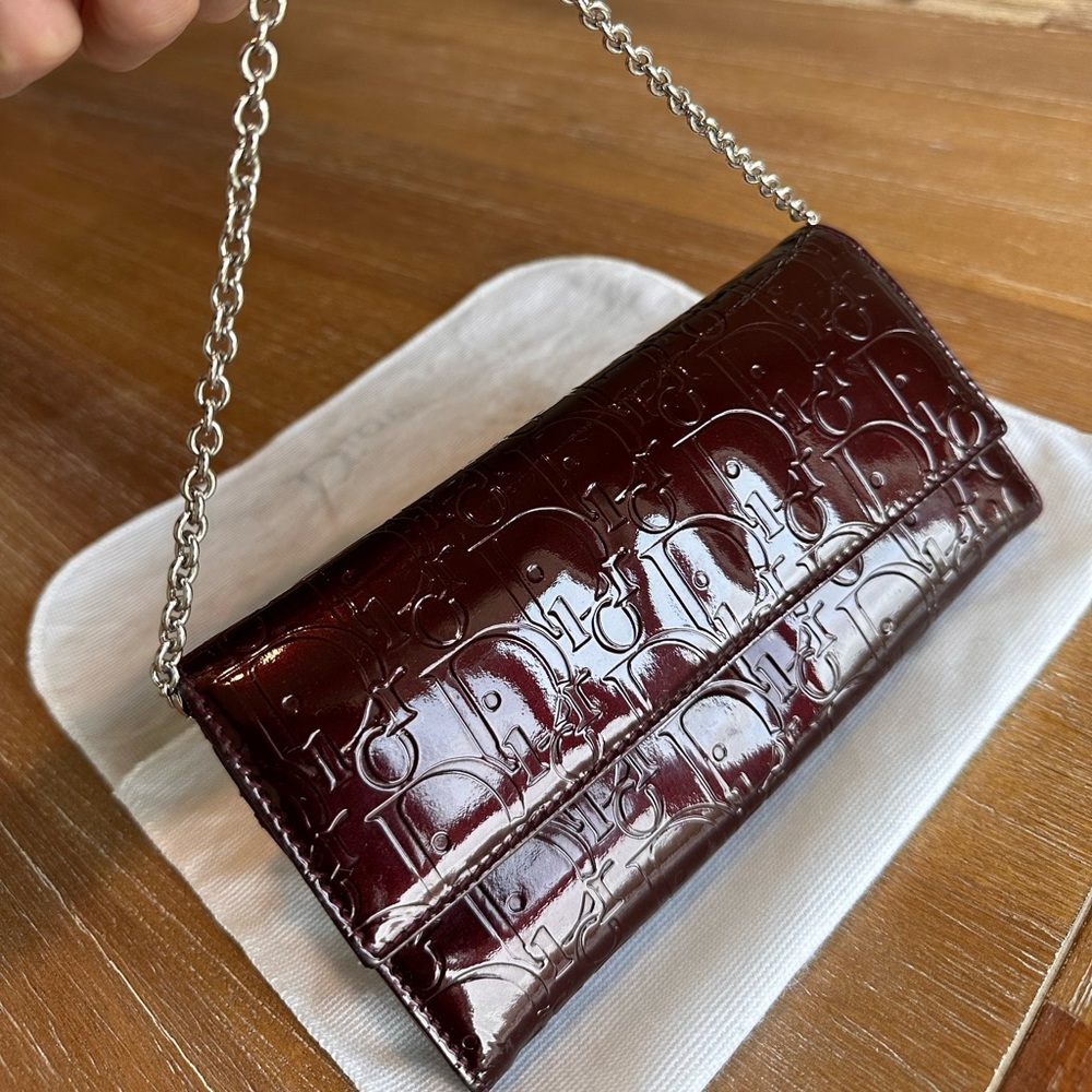 Dior wallet/clutch with Chain